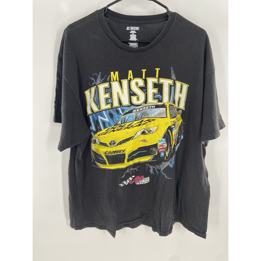 NASCAR Matt Kenseth Dollar General #20‎ Shirt Size 2XL Black Short Sleeve